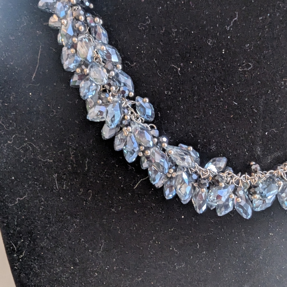 Park Lane 'Glacier'  Blue Beaded Jewelry Set - Picture 2 of 5